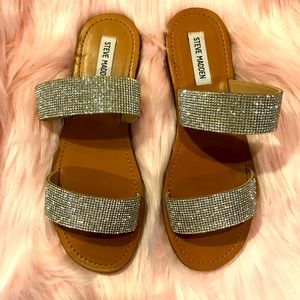 Steve Madden Rhinestone sandals